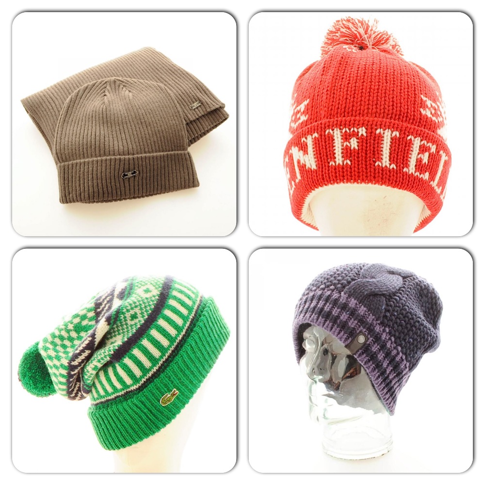 lacoste hat and scarf set