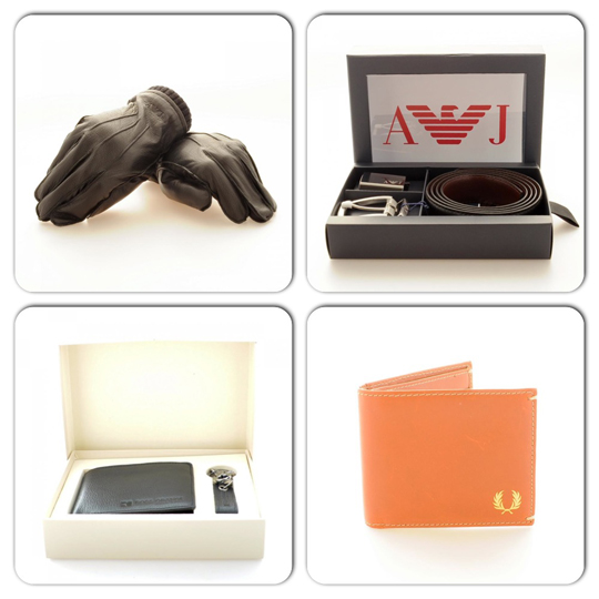 armani wallet and belt set