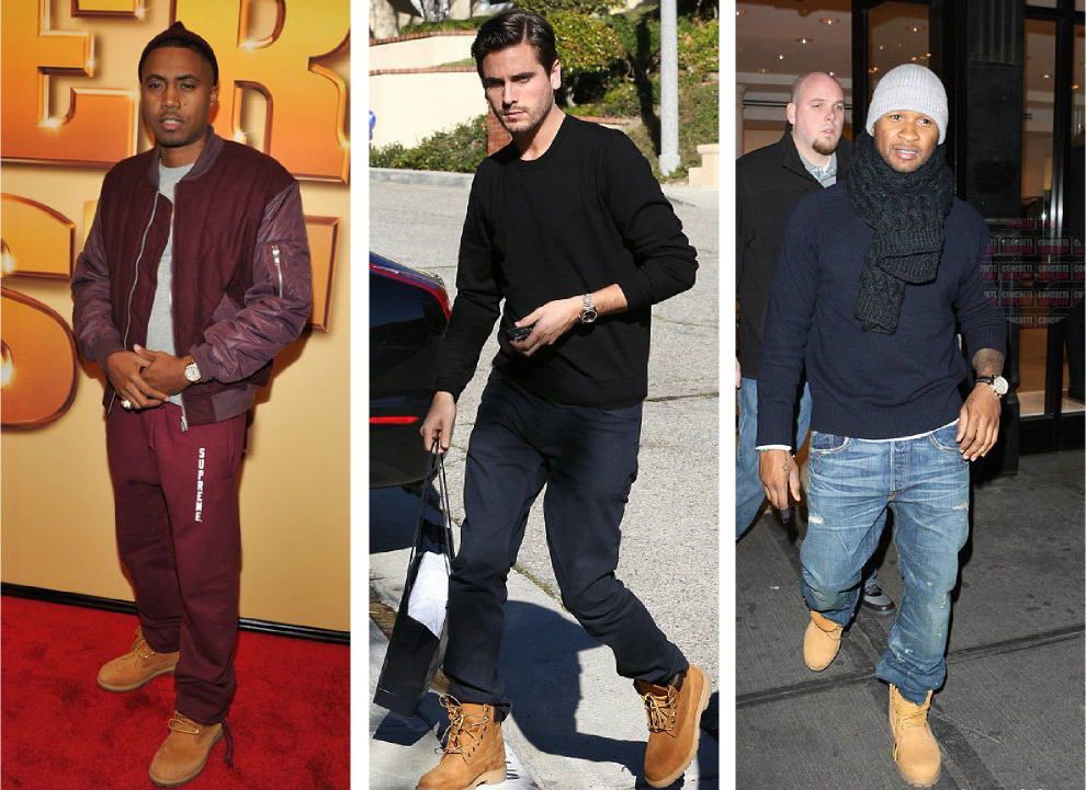 How should I wear Timberlands?