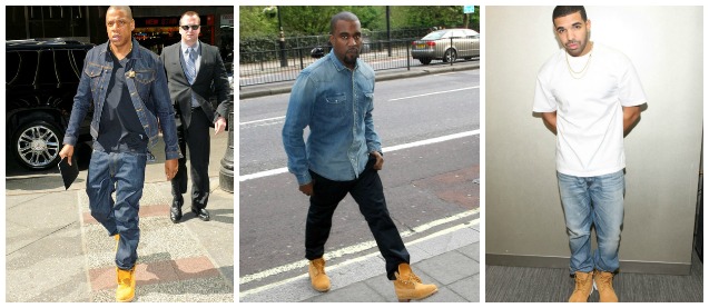 rappers timberland boots