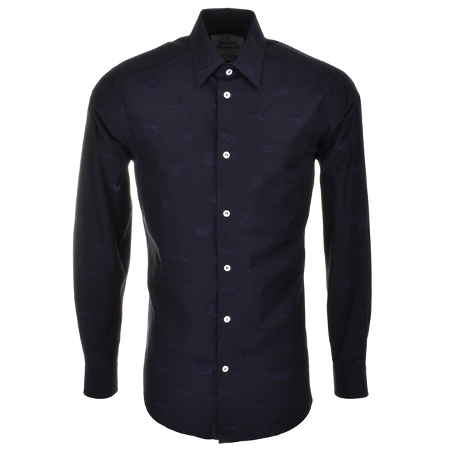 Men's Buck Camp Flannel Shirt A dress shirt, button shirt, button-front, button-front shirt, or button-up shirt is a garment with a collar and a full-length opening at the front, which is fastened using buttons or shirt studs.