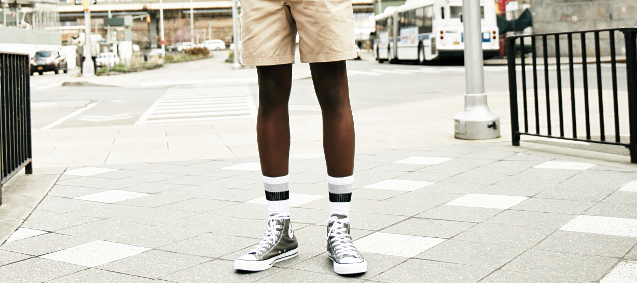 can you wear converse high tops with shorts