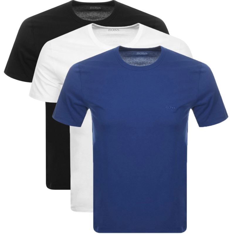 Hugo Boss Multi Colour Triple Pack T-Shirts